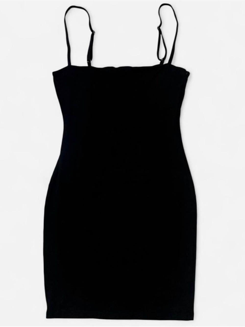 Zara Black Spaghetti Strap Mini Dress